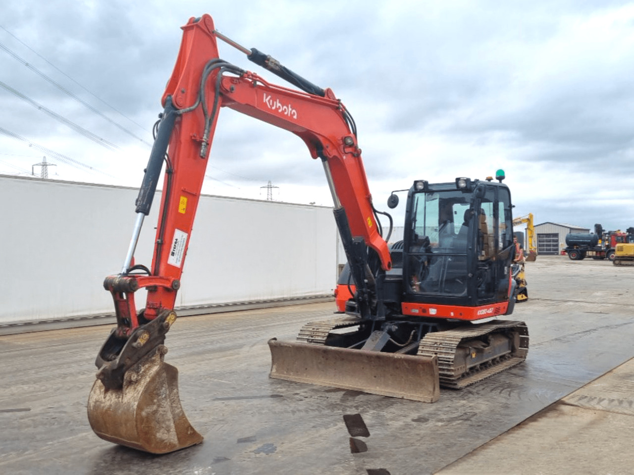 Kubota KX080-4A2 Excavator, TOP !!! - Mini bager: slika 1 Kubota KX080-4A2 Excavator, TOP !!! - Mini bager: slika 1