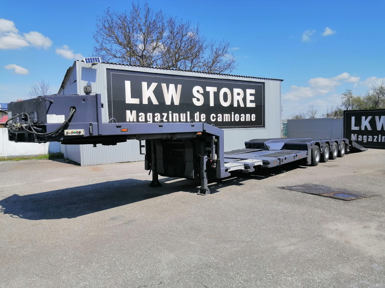 Langendorf Trailer-Tiefbett, 4 Axe, 59 to, extension, TOP !!! - Niska poluprikolica za prevoz: slika 5 Langendorf Trailer-Tiefbett, 4 Axe, 59 to, extension, TOP !!! - Niska poluprikolica za prevoz: slika 5