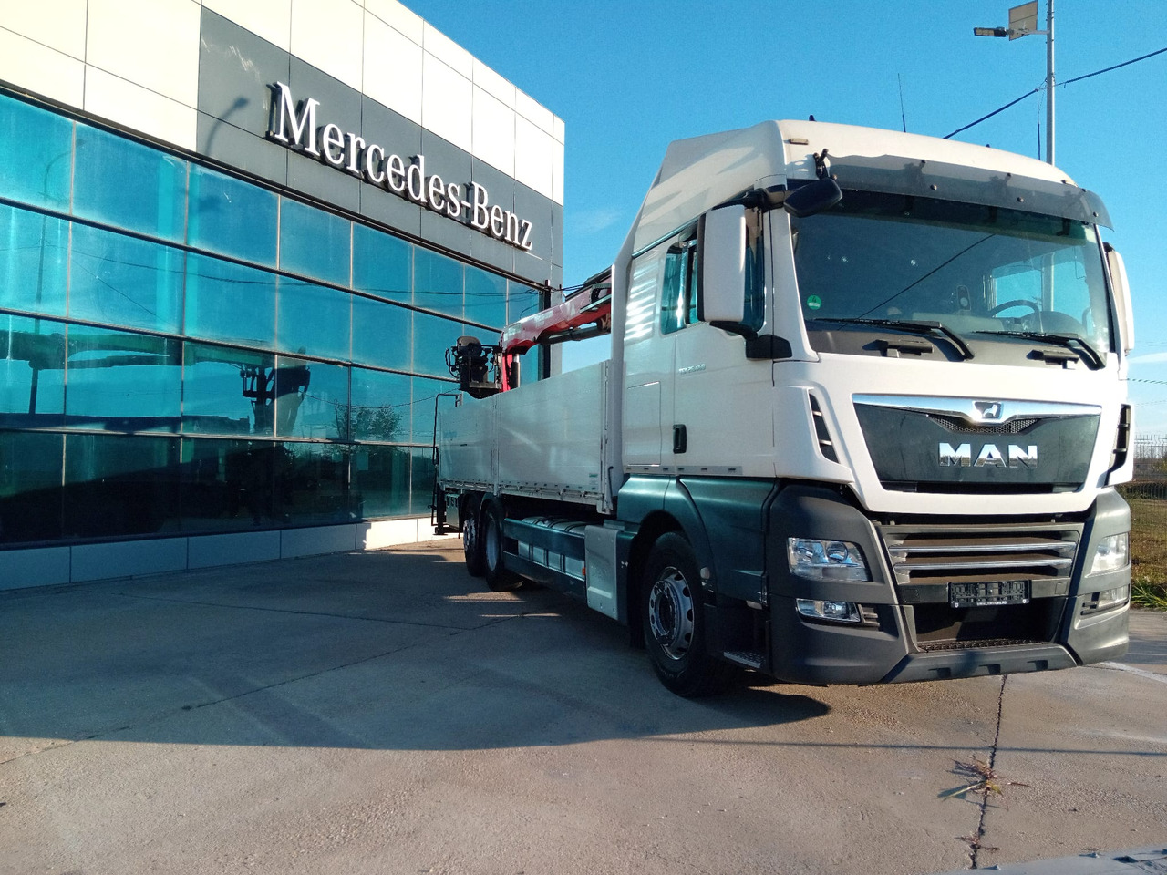 MAN TGX 26.460 6×2, Palfinger Crane PK 18001L - Kamion sa tovarnim sandukom, Kamion sa dizalicom: slika 1 MAN TGX 26.460 6×2, Palfinger Crane PK 18001L - Kamion sa tovarnim sandukom, Kamion sa dizalicom: slika 1