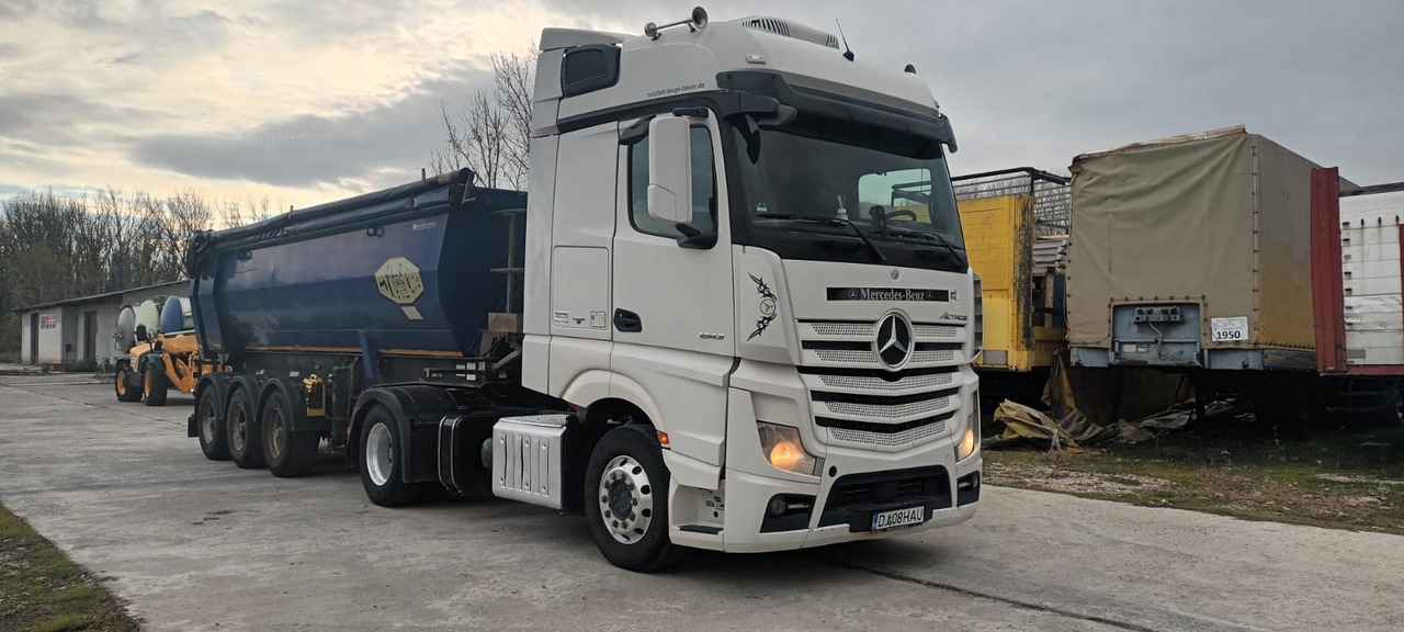 Tractor Head Mercedes-Benz Actros (2013) + Semi-trailer Tipper Meiller – Kipper (2005) - Tegljač: slika 2 Tractor Head Mercedes-Benz Actros (2013) + Semi-trailer Tipper Meiller – Kipper (2005) - Tegljač: slika 2