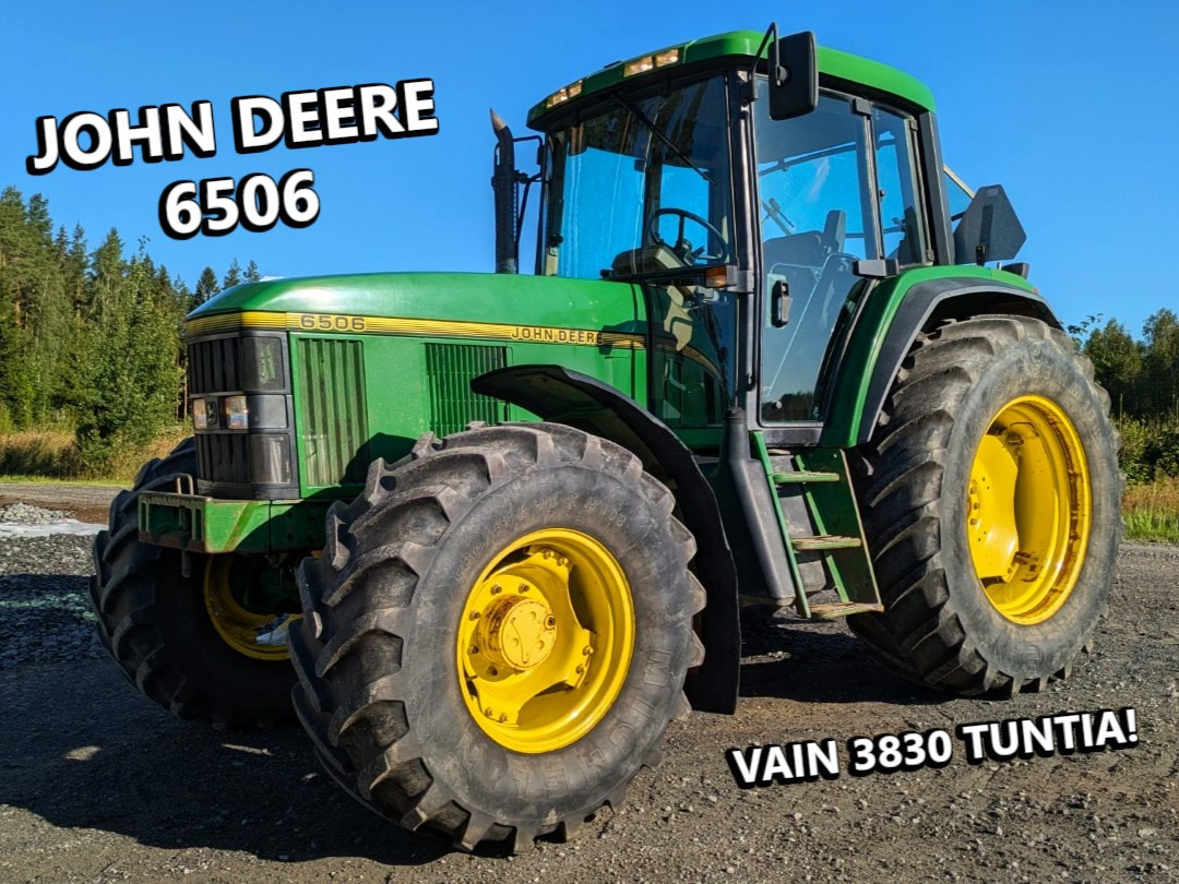 JOHN DEERE 6506, 3800h ajettu, upeakuntoinen kone, katso video! - Traktor: slika 1 JOHN DEERE 6506, 3800h ajettu, upeakuntoinen kone, katso video! - Traktor: slika 1