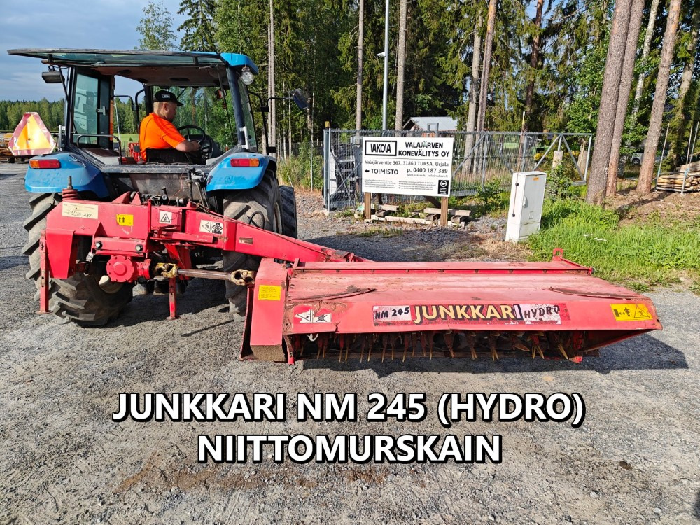 Junkkari Niittomurskain NM245NS Hydro, katso video! - Tarup: slika 1 Junkkari Niittomurskain NM245NS Hydro, katso video! - Tarup: slika 1