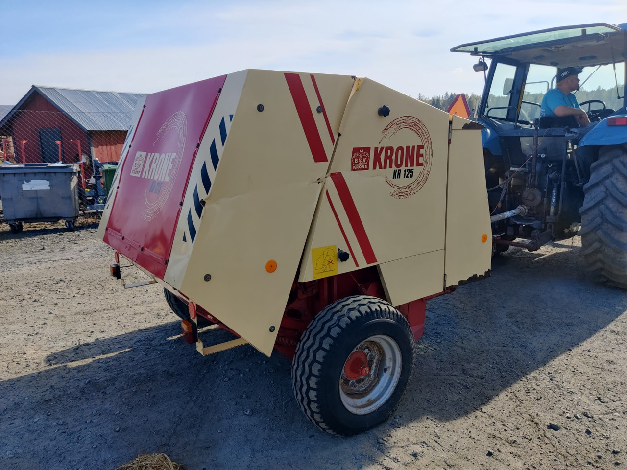 KRONE KR 125 - Balirka za okrugle bale: slika 3 KRONE KR 125 - Balirka za okrugle bale: slika 3