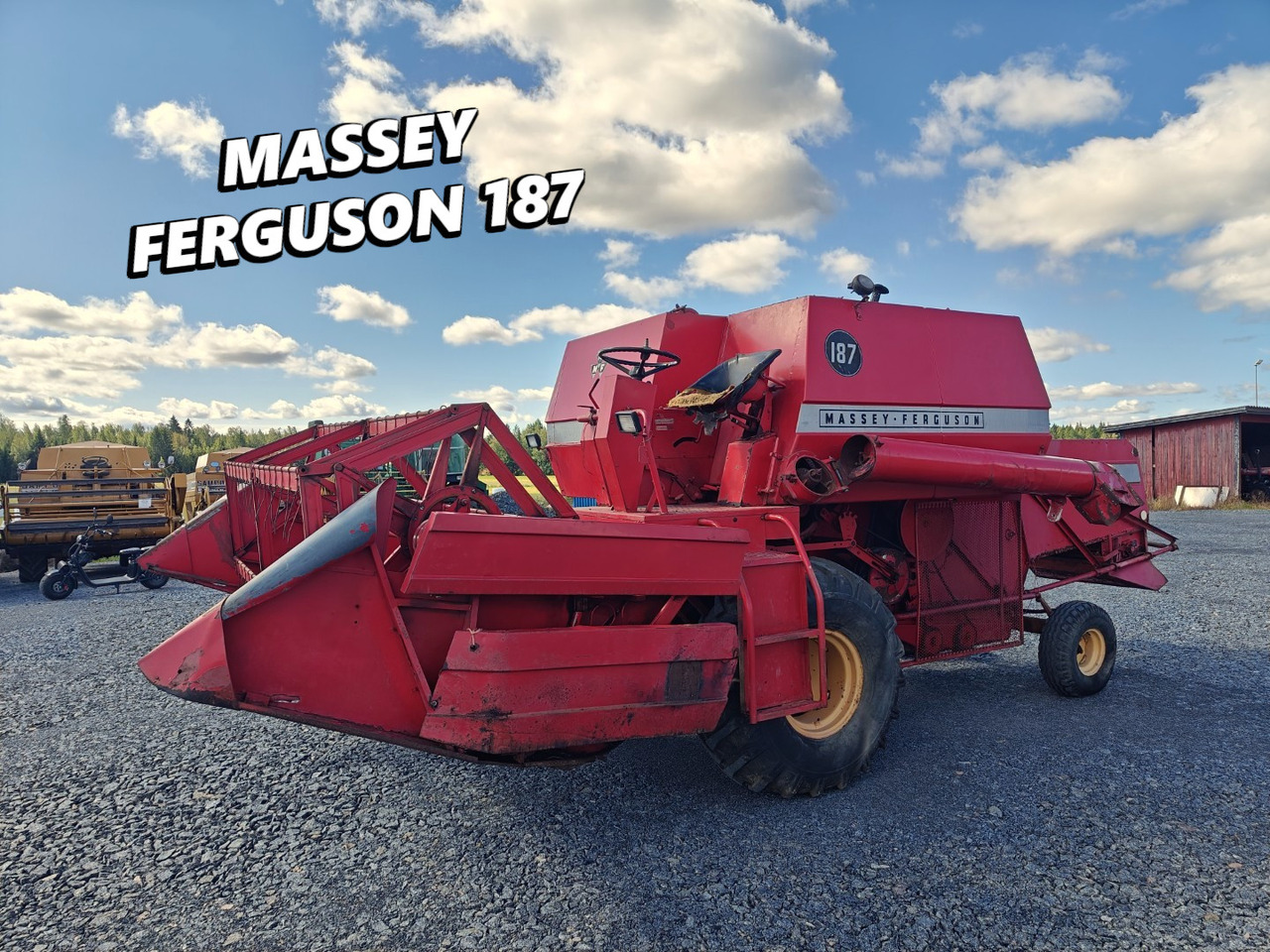 Massey Ferguson 187 Katso video! - Kombinovani kombajn: slika 1 Massey Ferguson 187 Katso video! - Kombinovani kombajn: slika 1