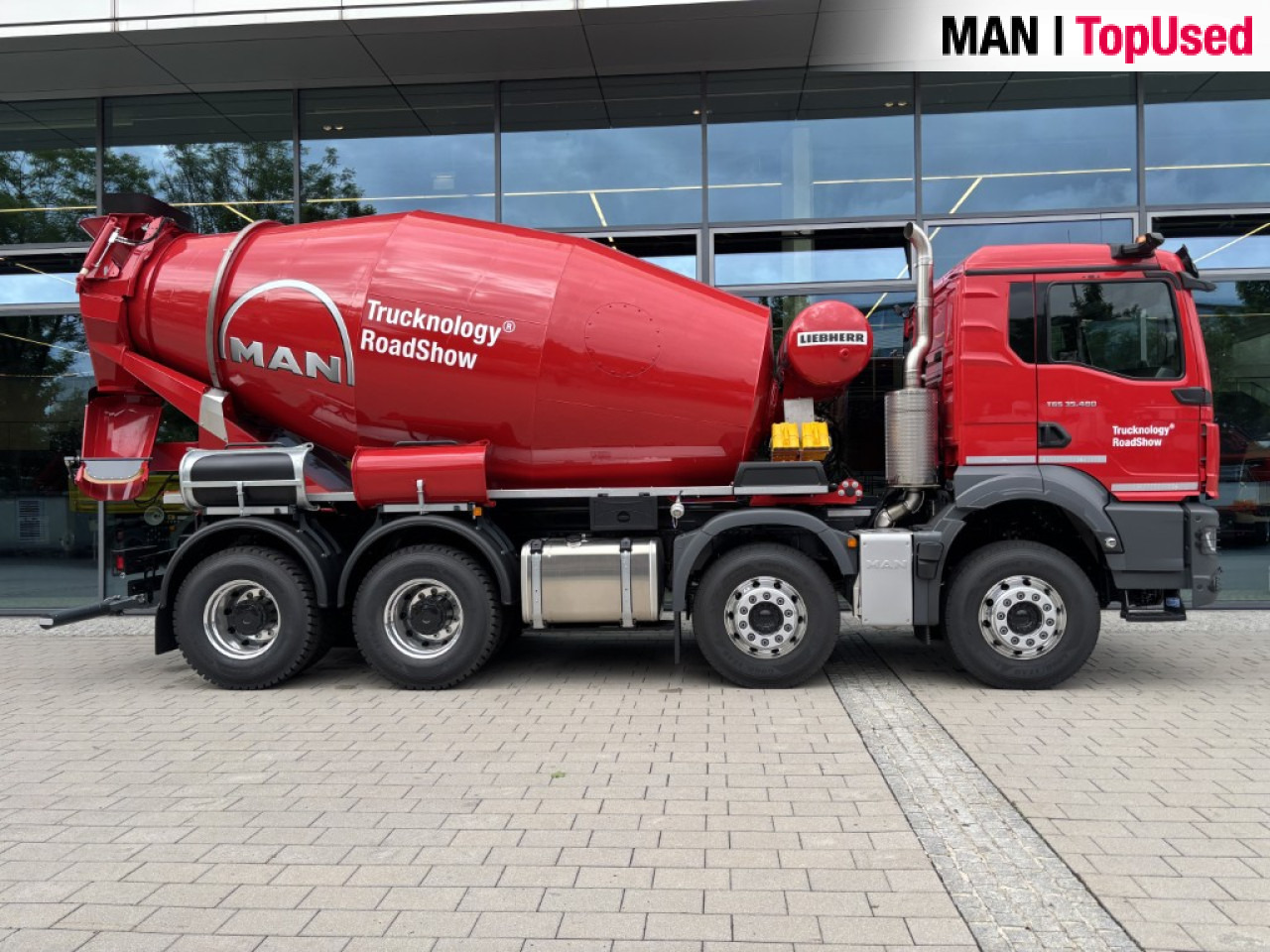 MAN TGS 35.480 8x4 BB CH LIEBHERR HTM 905 Klima - Mikser za beton: slika 4 MAN TGS 35.480 8x4 BB CH LIEBHERR HTM 905 Klima - Mikser za beton: slika 4