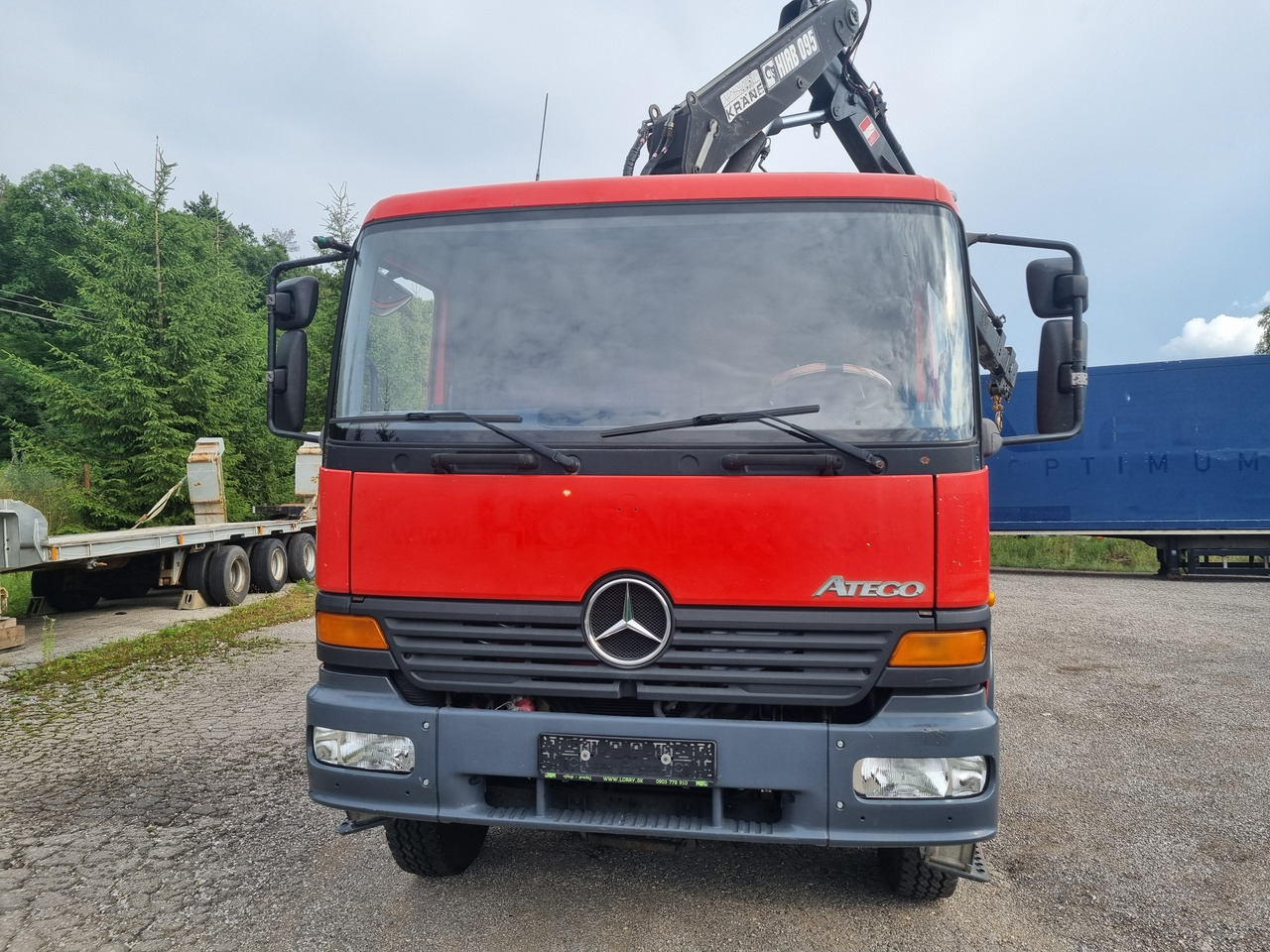 MERCEDES-BENZ ATEGO 1323 4x4 tipper + crane HIAB 095 - Istovarivač, Kamion sa dizalicom: slika 2 MERCEDES-BENZ ATEGO 1323 4x4 tipper + crane HIAB 095 - Istovarivač, Kamion sa dizalicom: slika 2