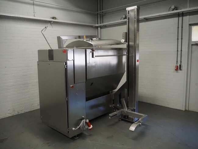 Laska Z-Arm vacuum mixer ME1000ZNVU - Oprema za prehrambenu industriju: slika 3 Laska Z-Arm vacuum mixer ME1000ZNVU - Oprema za prehrambenu industriju: slika 3