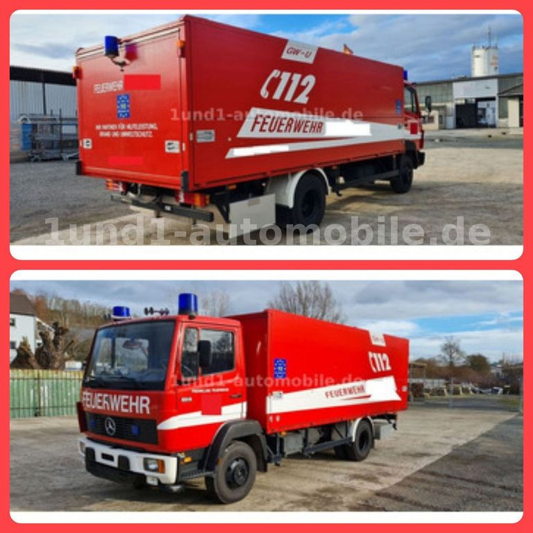 Mercedes-Benz 814 Feuerwehr GWG Edelstahl nur orig. 16.200km 814 Feuerwehr GWG Edelstahl nur orig. 16.200km - Vatrogasni kamion: slika 1 Mercedes-Benz 814 Feuerwehr GWG Edelstahl nur orig. 16.200km 814 Feuerwehr GWG Edelstahl nur orig. 16.200km - Vatrogasni kamion: slika 1