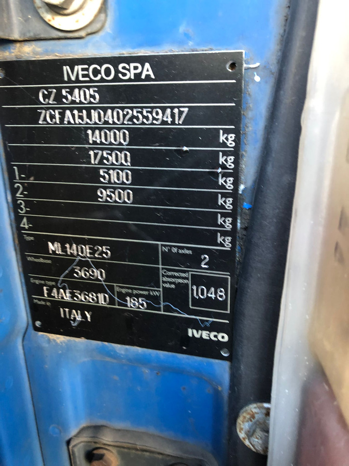 IVECO EUROCARGO 140E25 - Kamion sa dizalicom: slika 3 IVECO EUROCARGO 140E25 - Kamion sa dizalicom: slika 3