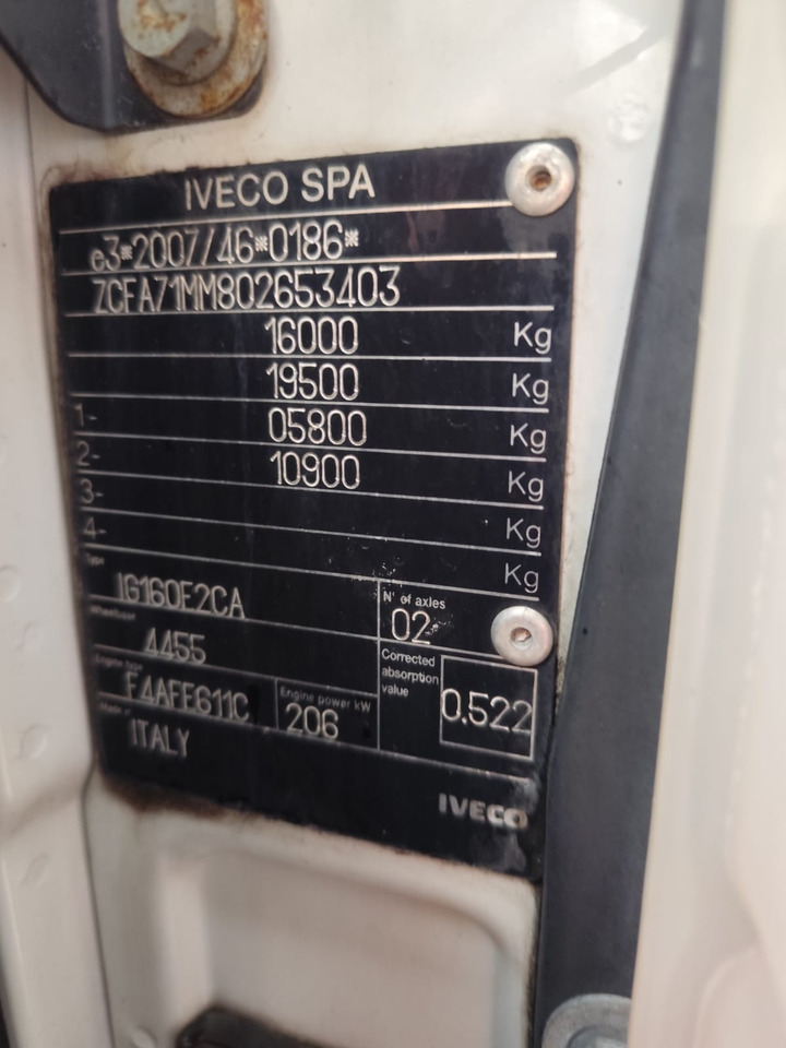 IVECO EUROCARGO 160-280 - Kamion sa dizalicom: slika 2 IVECO EUROCARGO 160-280 - Kamion sa dizalicom: slika 2