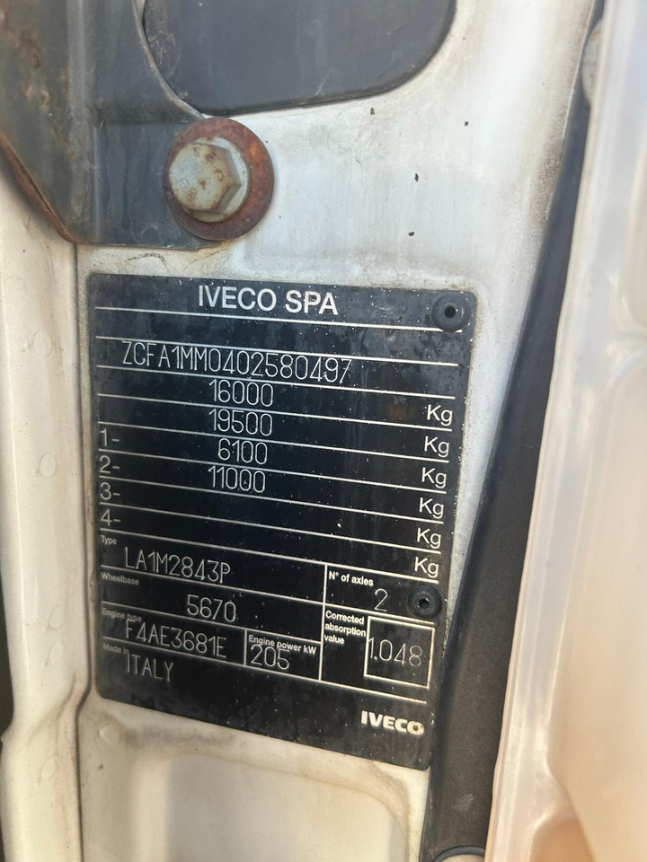 Kamion sa dizalicom IVECO EUROCARGO 160E28: slika 49