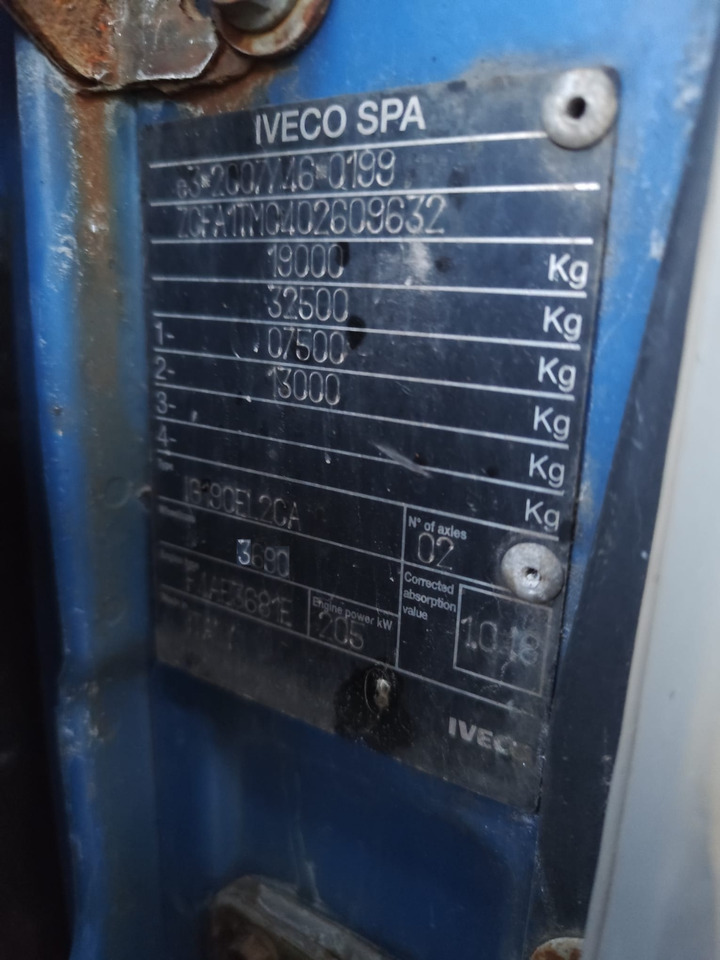 IVECO EUROCARGO 190EL28 - Kamion sa golom šasijom i zatvorenom kabinom: slika 2 IVECO EUROCARGO 190EL28 - Kamion sa golom šasijom i zatvorenom kabinom: slika 2