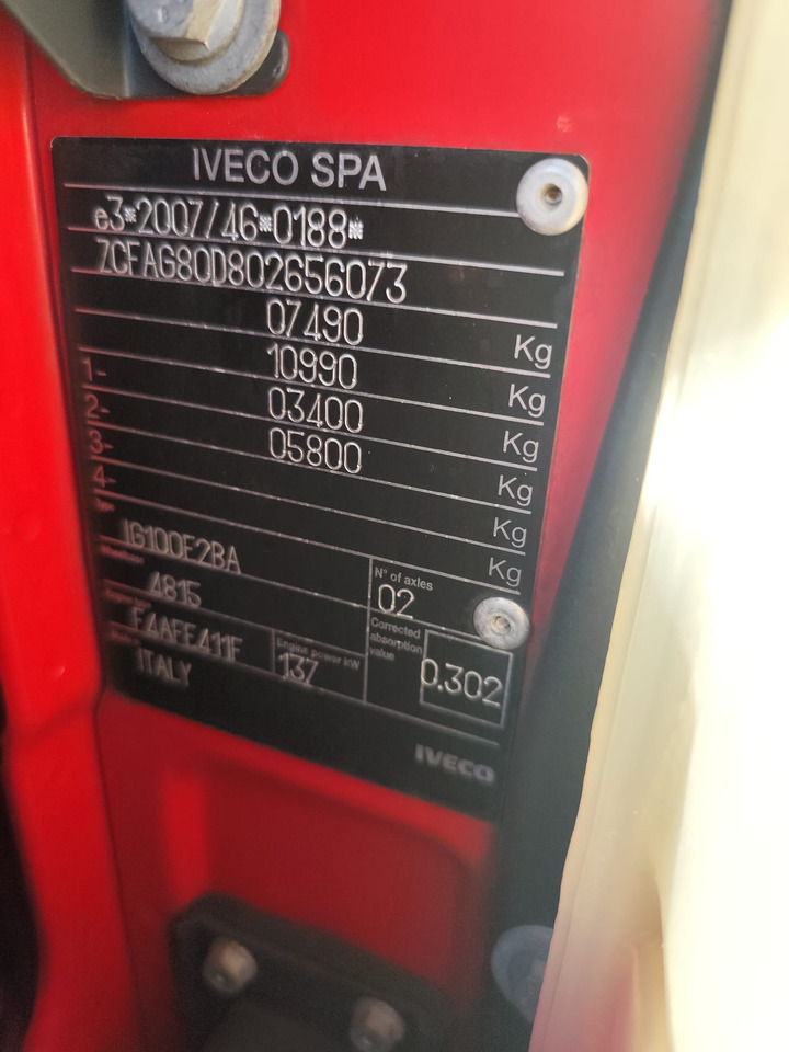 IVECO EUROCARGO 80-190 - Kamion sa dizalicom, Istovarivač: slika 3 IVECO EUROCARGO 80-190 - Kamion sa dizalicom, Istovarivač: slika 3