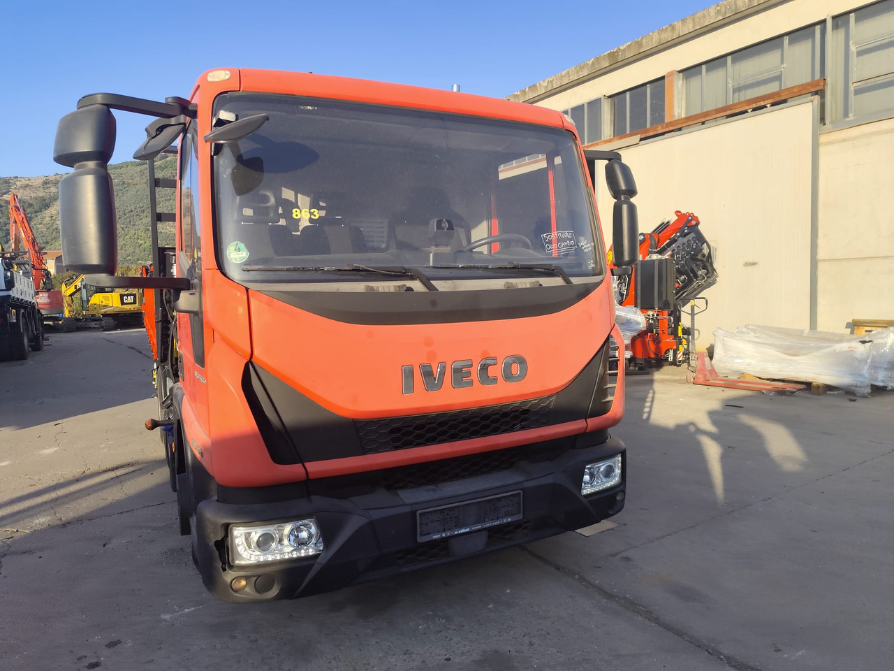Kamion sa dizalicom, Istovarivač IVECO EUROCARGO 80-190: slika 21 Kamion sa dizalicom, Istovarivač IVECO EUROCARGO 80-190: slika 21