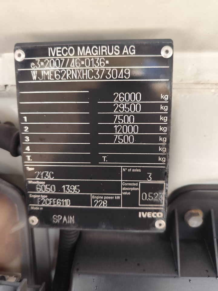 IVECO STRALIS AD 260S31 XP - Kamion sa dizalicom: slika 5 IVECO STRALIS AD 260S31 XP - Kamion sa dizalicom: slika 5