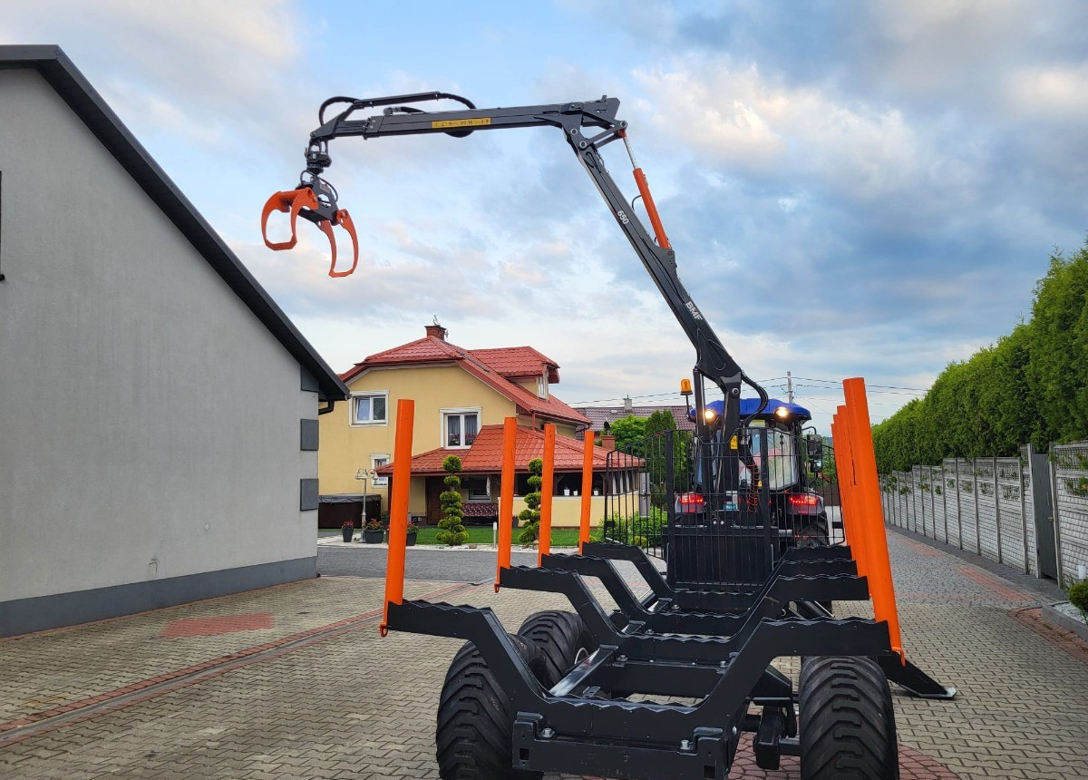 LOVOL Zestaw Traktor LOVOL M755 Przyczepa do drewna BMF 8TPro Stan Nowy Fabryczny - Kombajn za šumarstvo: slika 4 LOVOL Zestaw Traktor LOVOL M755 Przyczepa do drewna BMF 8TPro Stan Nowy Fabryczny - Kombajn za šumarstvo: slika 4