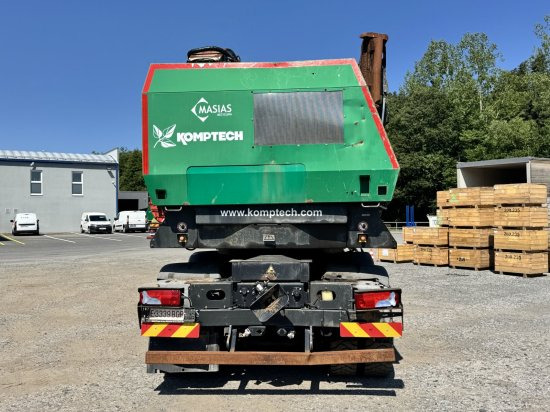 MAN TGS 35.540 8x4 mit Komptech-Zusatzeinheit - Kamion, Strugač za drvo: slika 2 MAN TGS 35.540 8x4 mit Komptech-Zusatzeinheit - Kamion, Strugač za drvo: slika 2
