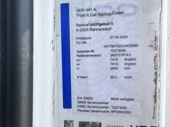 Mercedes-Benz Atego 1224 EURO 6 4x2 - Kamion sa ceradom: slika 5 Mercedes-Benz Atego 1224 EURO 6 4x2 - Kamion sa ceradom: slika 5