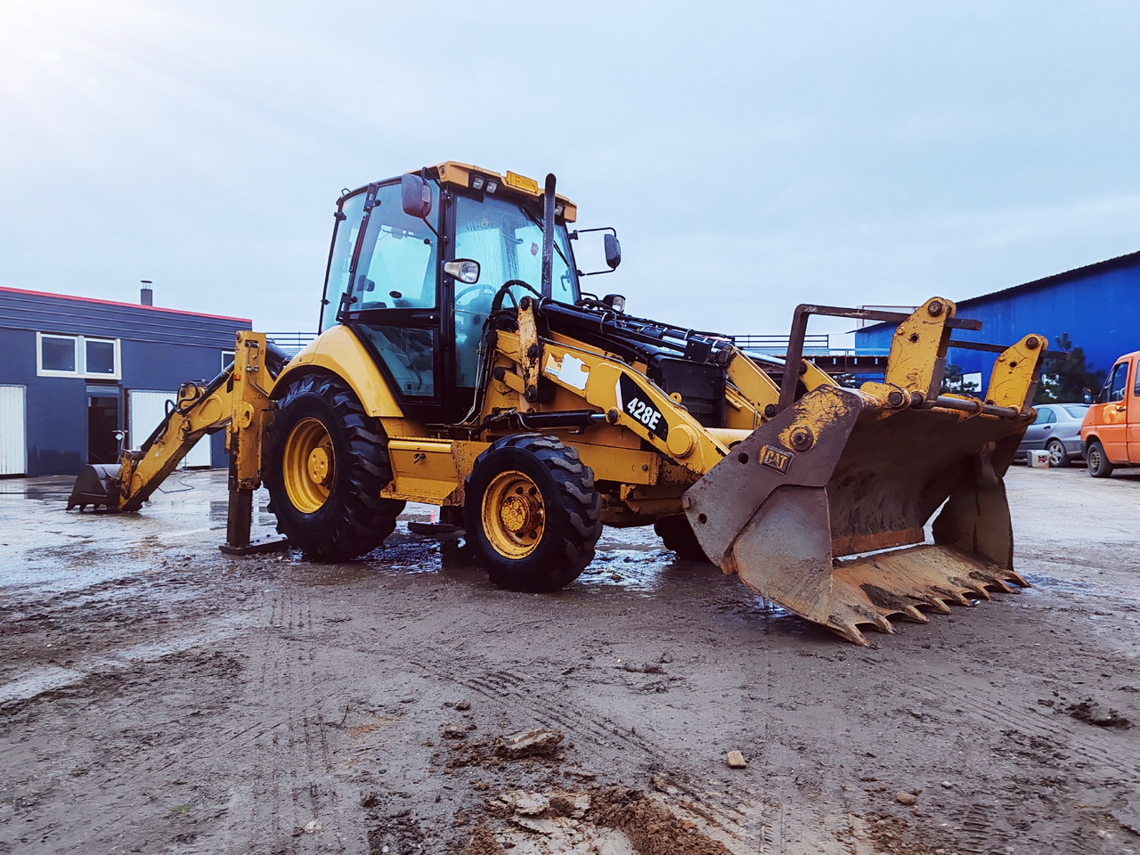 CATERPILLAR 428E - Bager utovarivač: slika 2 CATERPILLAR 428E - Bager utovarivač: slika 2