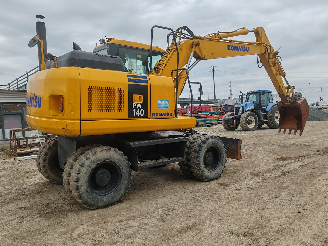 Komatsu PW140-7 - Bager točkaš: slika 3 Komatsu PW140-7 - Bager točkaš: slika 3