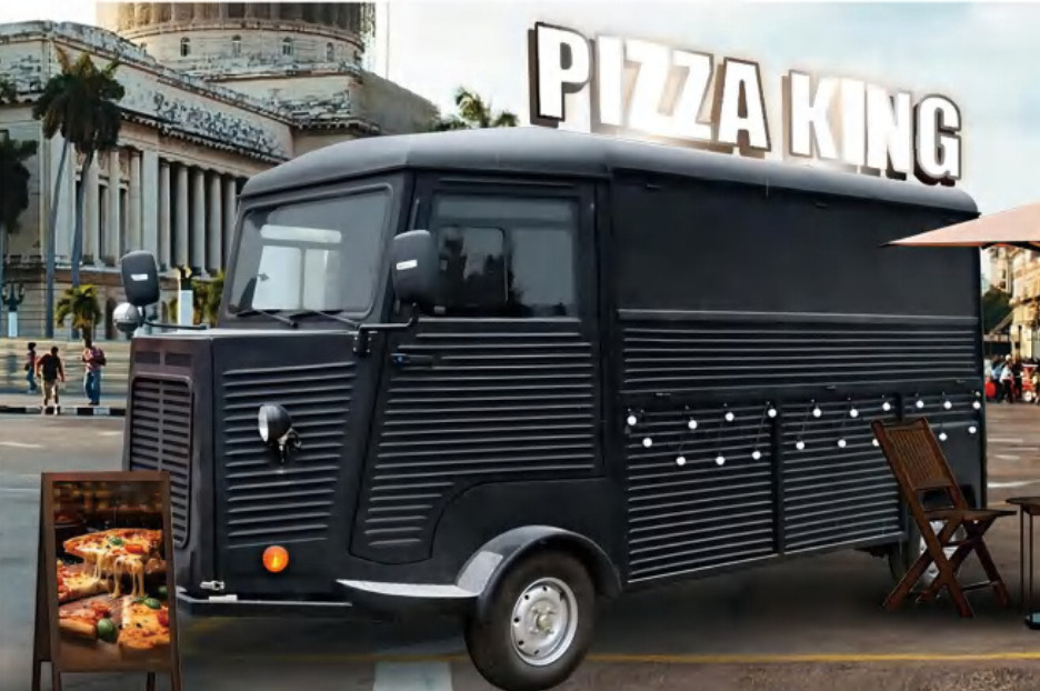 Deli Star Trailer Retro Frenchie FR 4800 Electric - EU standards - Prikolica za hrane: slika 1 Deli Star Trailer Retro Frenchie FR 4800 Electric - EU standards - Prikolica za hrane: slika 1