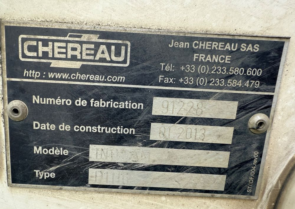 Chereau Inogam - Poluprikolica hladnjače: slika 5 Chereau Inogam - Poluprikolica hladnjače: slika 5