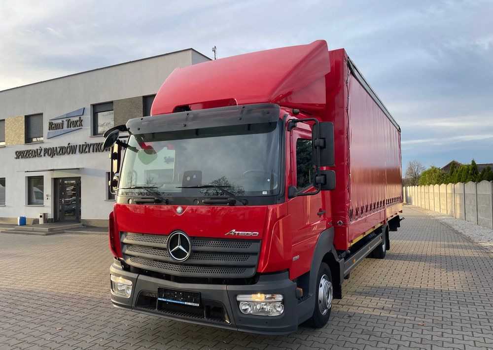 Mercedes-Benz ATEGO 818, Klima, webasto, 17 euro palet! - Kamion sa ceradom: slika 1 Mercedes-Benz ATEGO 818, Klima, webasto, 17 euro palet! - Kamion sa ceradom: slika 1