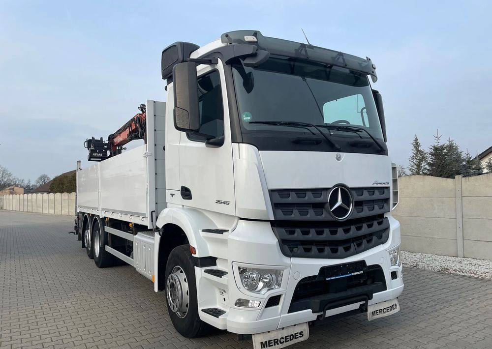 Mercedes-Benz Arocs 2545, HDS ATLAS 186.3 - PILOT - Kamion sa tovarnim sandukom, Kamion sa dizalicom: slika 3 Mercedes-Benz Arocs 2545, HDS ATLAS 186.3 - PILOT - Kamion sa tovarnim sandukom, Kamion sa dizalicom: slika 3
