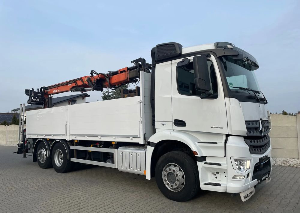 Mercedes-Benz Arocs 2545, HDS ATLAS 186.3 - PILOT - Kamion sa tovarnim sandukom, Kamion sa dizalicom: slika 4 Mercedes-Benz Arocs 2545, HDS ATLAS 186.3 - PILOT - Kamion sa tovarnim sandukom, Kamion sa dizalicom: slika 4