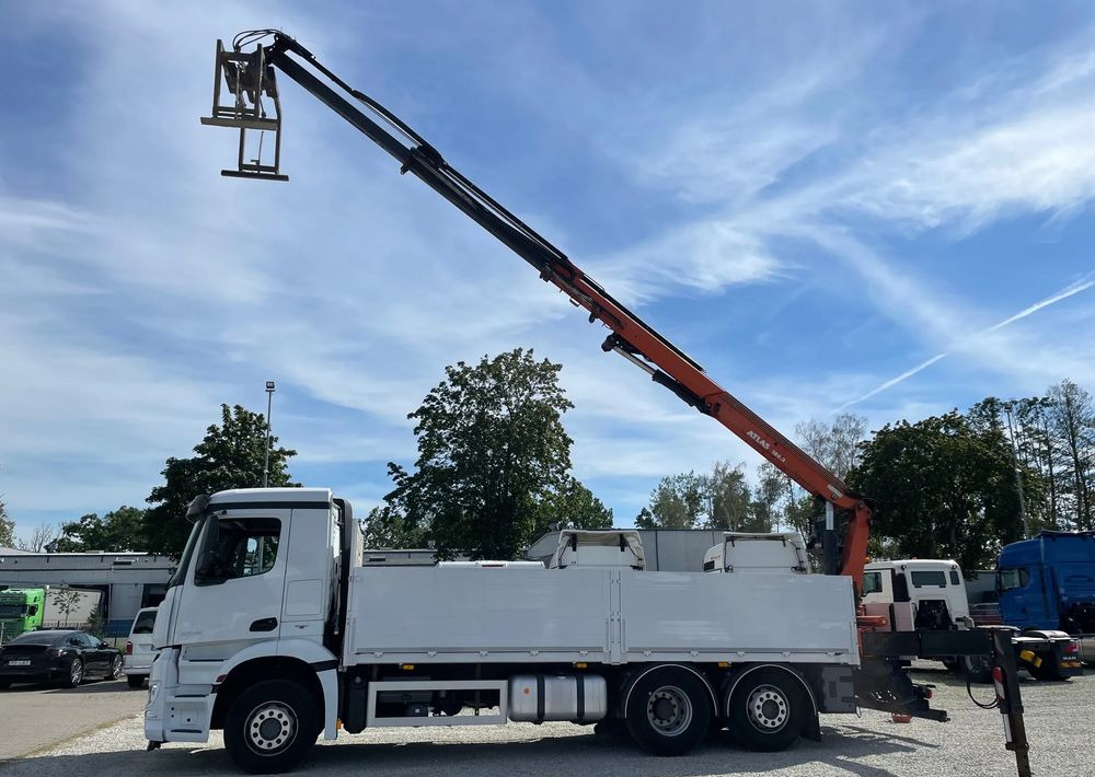 Mercedes-Benz Arocs 2545, HDS ATLAS 186.3 - PILOT - Kamion sa tovarnim sandukom, Kamion sa dizalicom: slika 3 Mercedes-Benz Arocs 2545, HDS ATLAS 186.3 - PILOT - Kamion sa tovarnim sandukom, Kamion sa dizalicom: slika 3