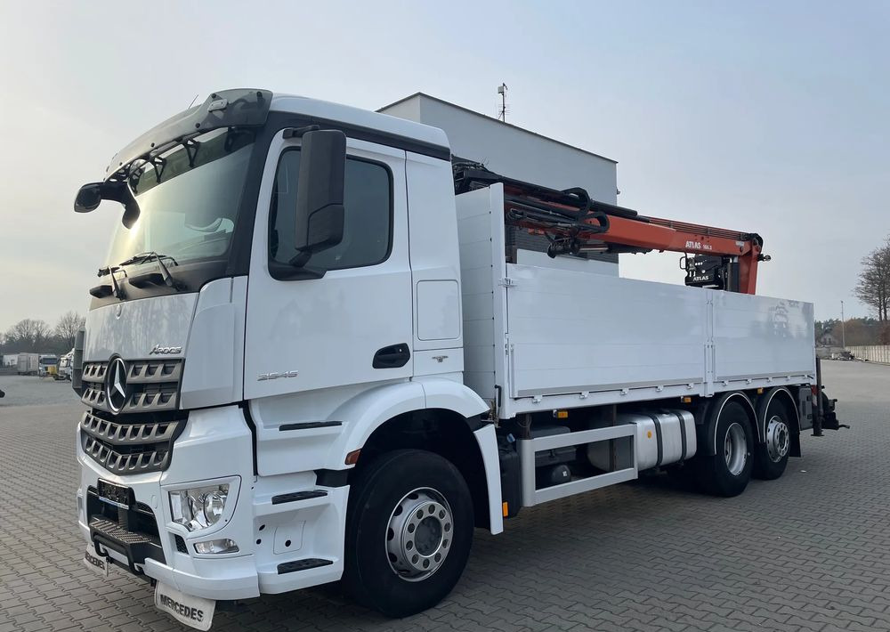 Mercedes-Benz Arocs 2545, HDS ATLAS 186.3 - PILOT - Kamion sa tovarnim sandukom: slika 2 Mercedes-Benz Arocs 2545, HDS ATLAS 186.3 - PILOT - Kamion sa tovarnim sandukom: slika 2