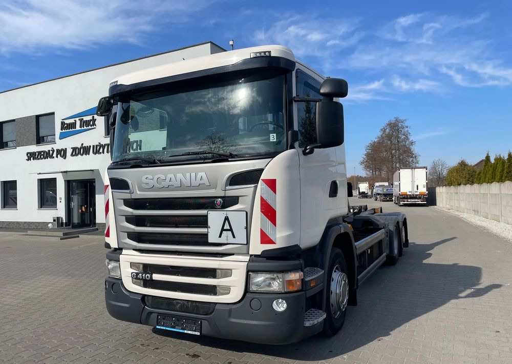 Scania R410 Hakowiec MEILLER RK20 65 - Kamion sa hidrauličnom kukom: slika 2 Scania R410 Hakowiec MEILLER RK20 65 - Kamion sa hidrauličnom kukom: slika 2