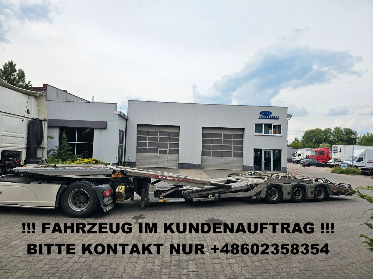 ROLFO 3X LKW TRANSPORTER CENTAURUS 3.3 EXT BPW - Poluprikolica za prevoz automobila: slika 1 ROLFO 3X LKW TRANSPORTER CENTAURUS 3.3 EXT BPW - Poluprikolica za prevoz automobila: slika 1