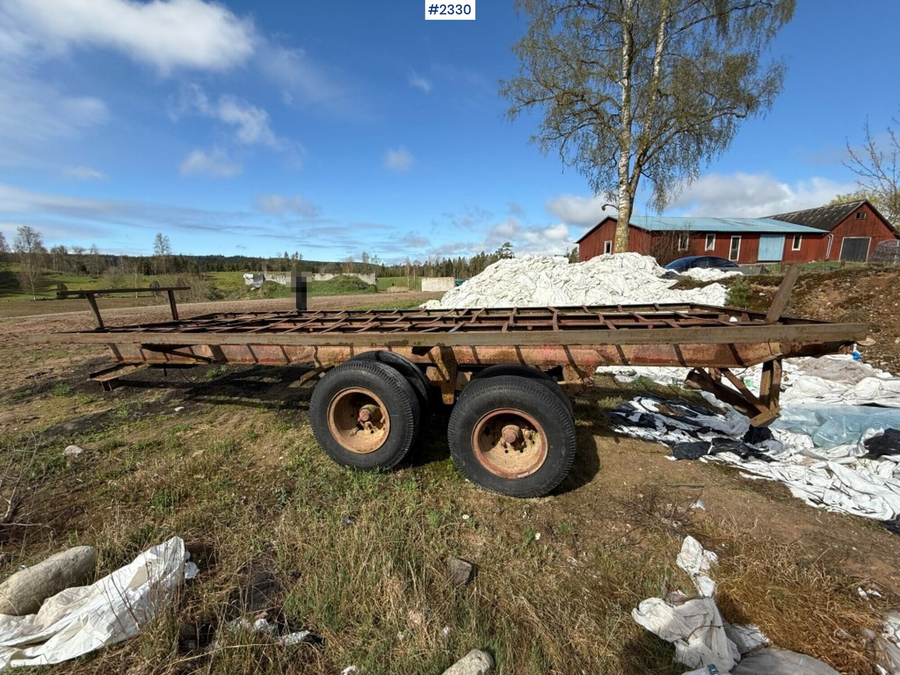 Bale transport Boggie - Traktorska prikolica za farmu/ Kiper: slika 3 Bale transport Boggie - Traktorska prikolica za farmu/ Kiper: slika 3