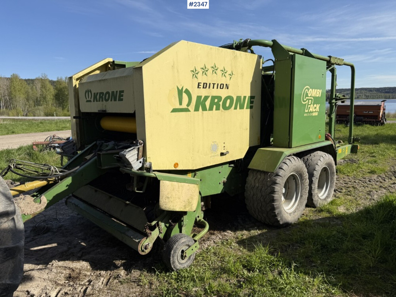 Baler Krone Combi pack Multi-Cut 1500 - Oprema za prevrtanje i razlaganje: slika 1 Baler Krone Combi pack Multi-Cut 1500 - Oprema za prevrtanje i razlaganje: slika 1