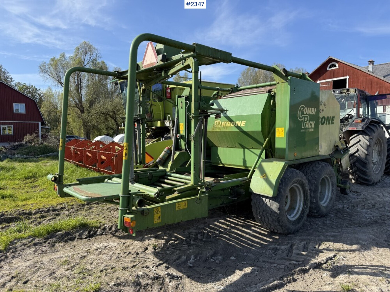 Baler Krone Combi pack Multi-Cut 1500 - Oprema za prevrtanje i razlaganje: slika 4 Baler Krone Combi pack Multi-Cut 1500 - Oprema za prevrtanje i razlaganje: slika 4