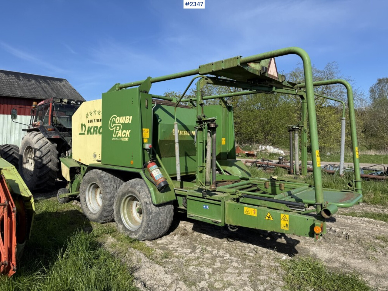 Baler Krone Combi pack Multi-Cut 1500 - Oprema za prevrtanje i razlaganje: slika 3 Baler Krone Combi pack Multi-Cut 1500 - Oprema za prevrtanje i razlaganje: slika 3