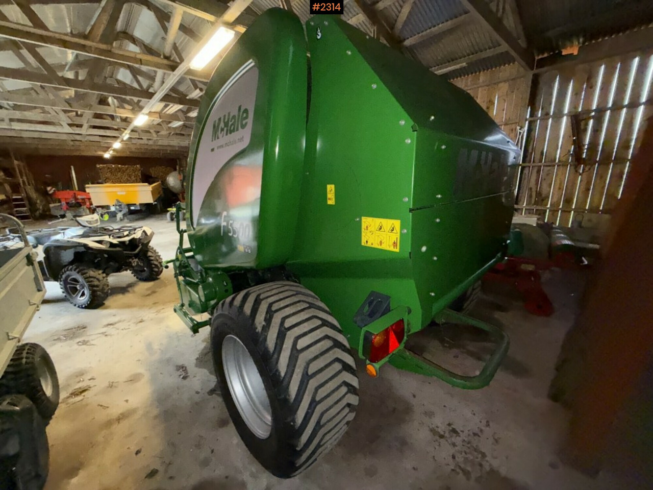 Baler McHale F5500 - Oprema za prevrtanje i razlaganje: slika 3 Baler McHale F5500 - Oprema za prevrtanje i razlaganje: slika 3