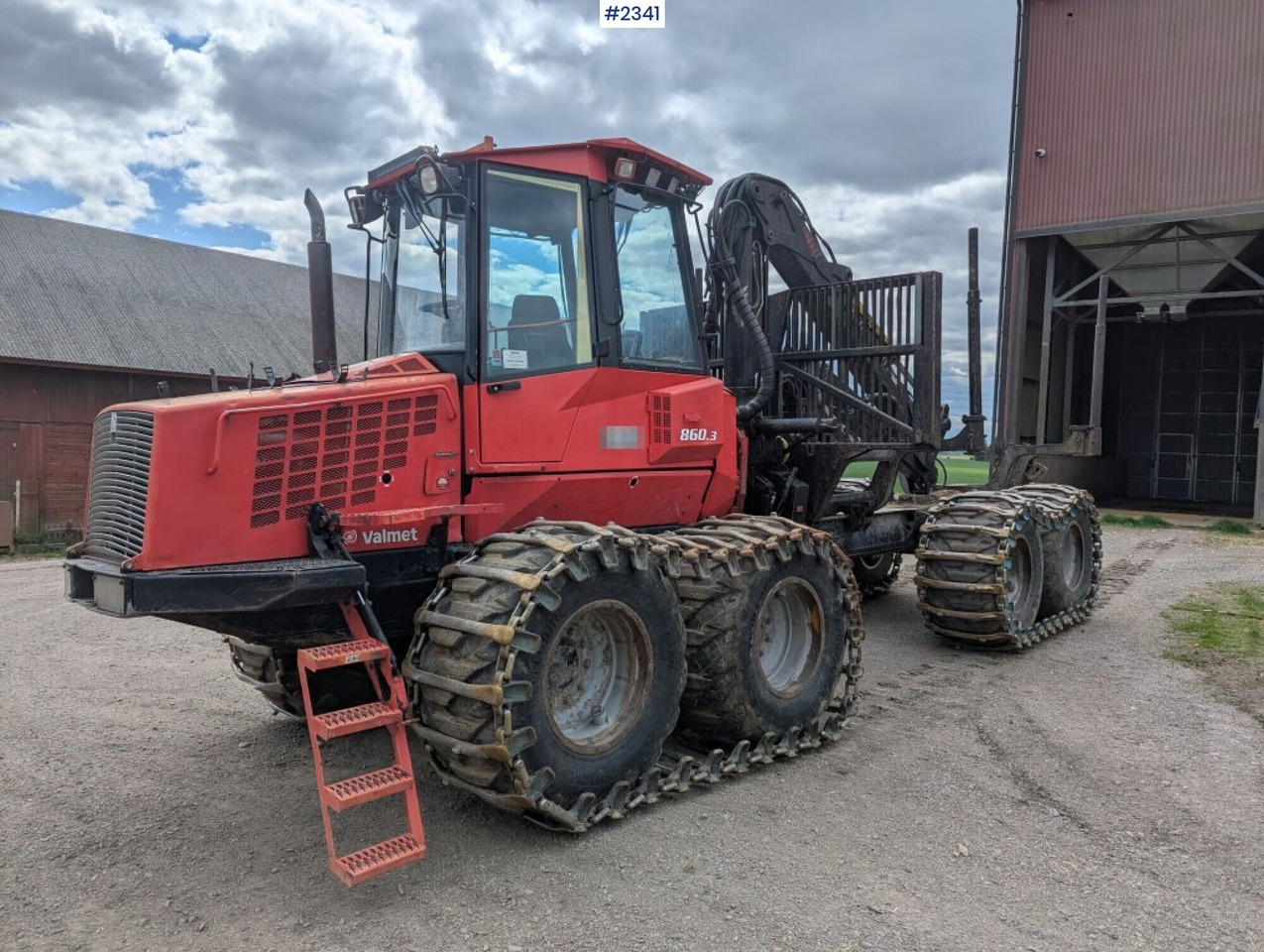 Prevoznik Forwarder Valmet 860.3 with CRF11 crane (SEE VIDEO): slika 1