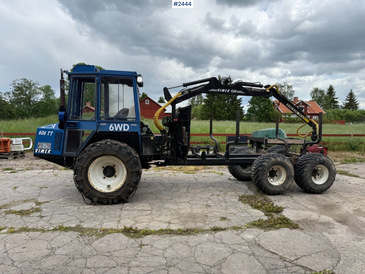 Forwarder Vimek 606 TT 6WD - Prevoznik: slika 2 Forwarder Vimek 606 TT 6WD - Prevoznik: slika 2