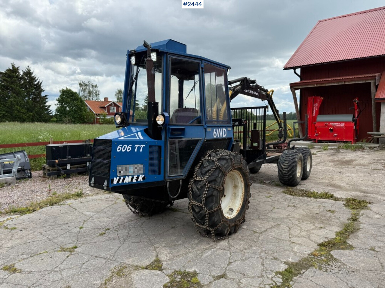 Forwarder Vimek 606 TT 6WD - Prevoznik: slika 1 Forwarder Vimek 606 TT 6WD - Prevoznik: slika 1