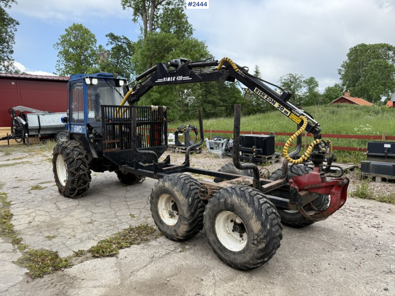 Forwarder Vimek 606 TT 6WD - Prevoznik: slika 3 Forwarder Vimek 606 TT 6WD - Prevoznik: slika 3