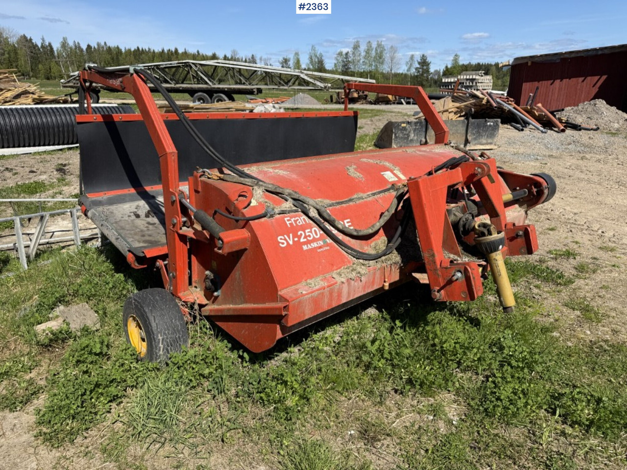 Fransgård SV 250 swath aerator with swath rake - Oprema za prevrtanje i razlaganje: slika 3 Fransgård SV 250 swath aerator with swath rake - Oprema za prevrtanje i razlaganje: slika 3