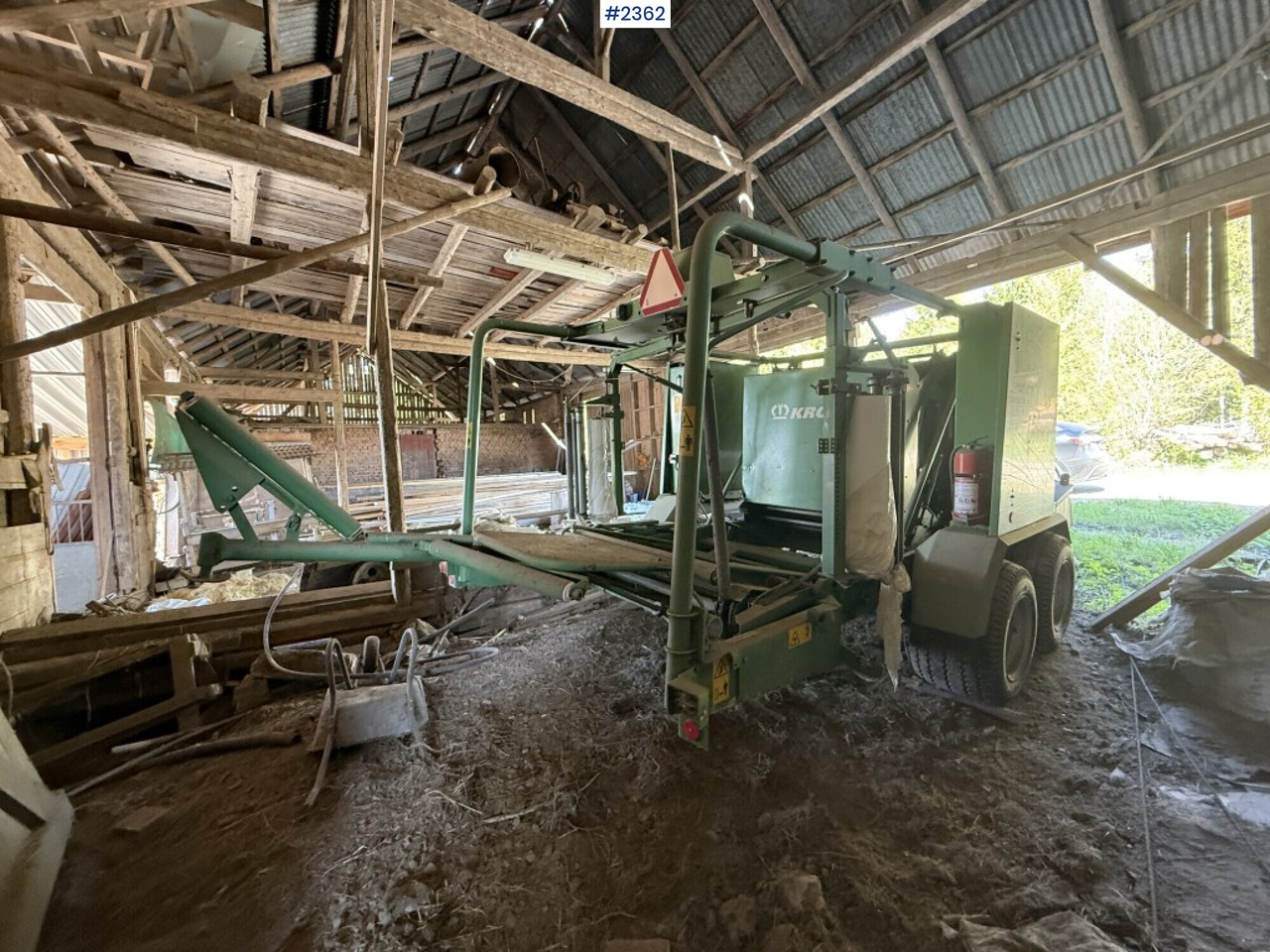 Krone Combi pack Multi-Cut 1250 round baler - Oprema za prevrtanje i razlaganje: slika 4 Krone Combi pack Multi-Cut 1250 round baler - Oprema za prevrtanje i razlaganje: slika 4