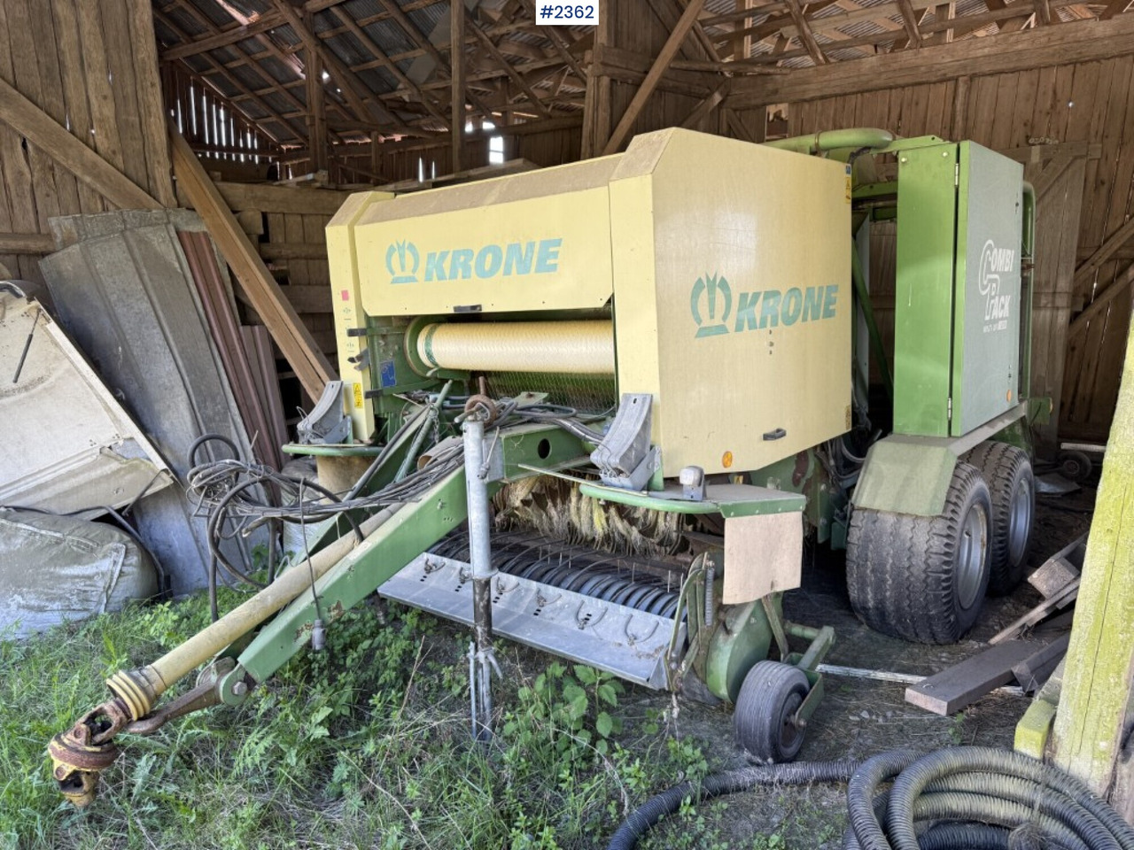 Krone Combi pack Multi-Cut 1250 round baler - Oprema za prevrtanje i razlaganje: slika 1 Krone Combi pack Multi-Cut 1250 round baler - Oprema za prevrtanje i razlaganje: slika 1