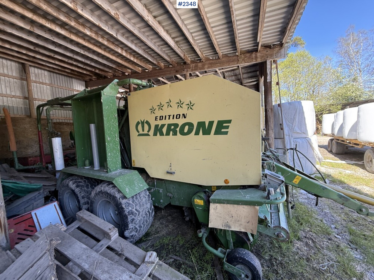Krone Combi pack Multi-Cut 1500 round baler - Oprema za prevrtanje i razlaganje: slika 1 Krone Combi pack Multi-Cut 1500 round baler - Oprema za prevrtanje i razlaganje: slika 1