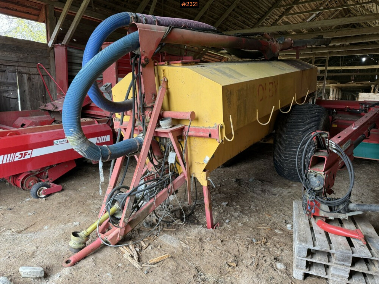 Manure tank Olby 10B30 - Cisterna za osoku: slika 1 Manure tank Olby 10B30 - Cisterna za osoku: slika 1