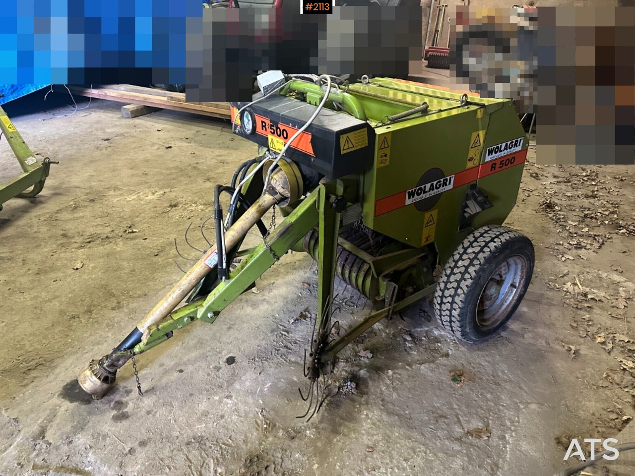 Mini baler Wolagri R500 with 2 separate wrappers - Oprema za prevrtanje i razlaganje: slika 5 Mini baler Wolagri R500 with 2 separate wrappers - Oprema za prevrtanje i razlaganje: slika 5