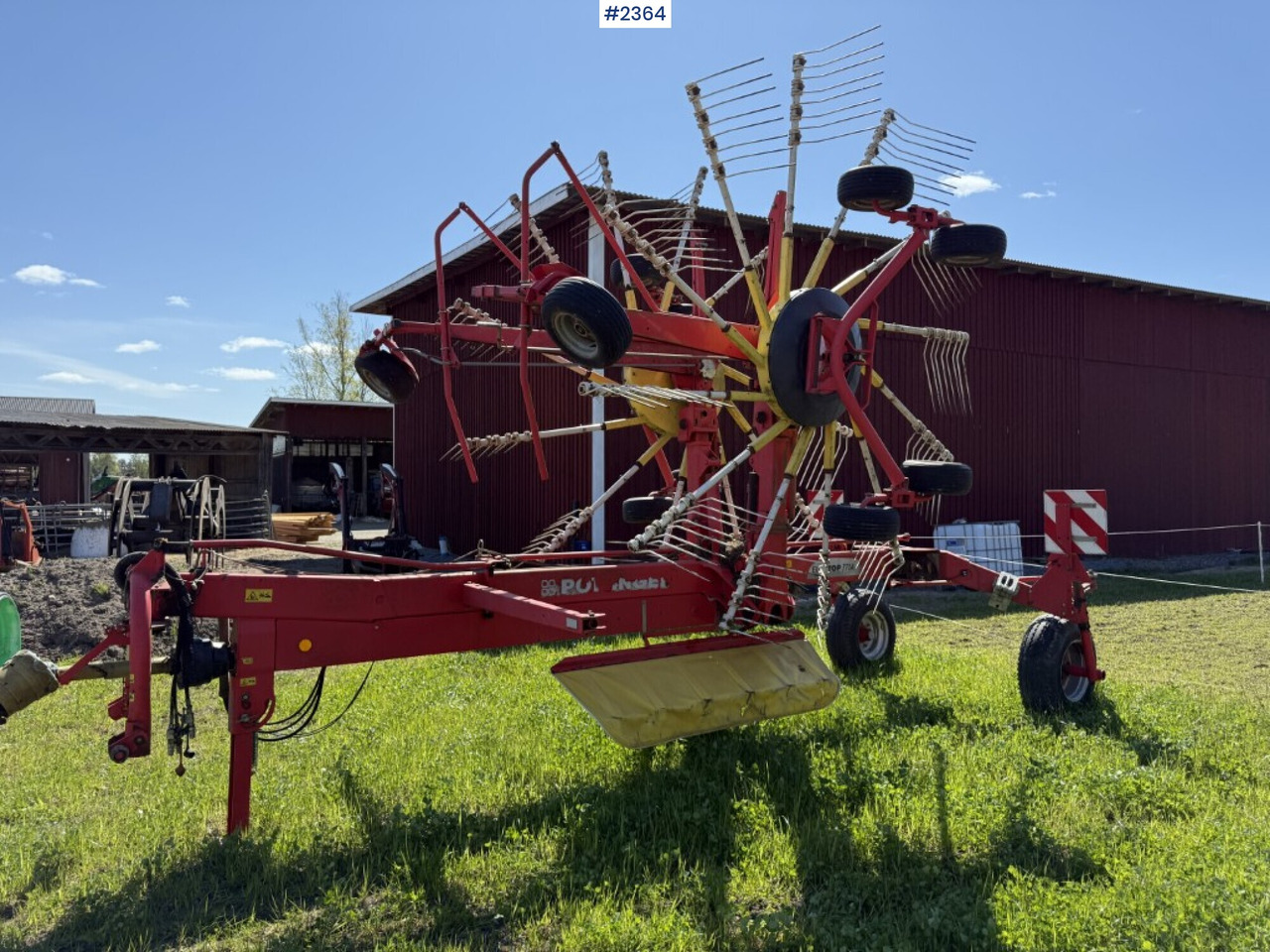 Rotary rake Pöttinger Eurotop 771A - Oprema za prevrtanje i razlaganje: slika 1 Rotary rake Pöttinger Eurotop 771A - Oprema za prevrtanje i razlaganje: slika 1