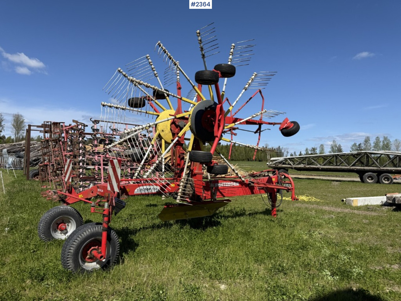Rotary rake Pöttinger Eurotop 771A - Oprema za prevrtanje i razlaganje: slika 5 Rotary rake Pöttinger Eurotop 771A - Oprema za prevrtanje i razlaganje: slika 5